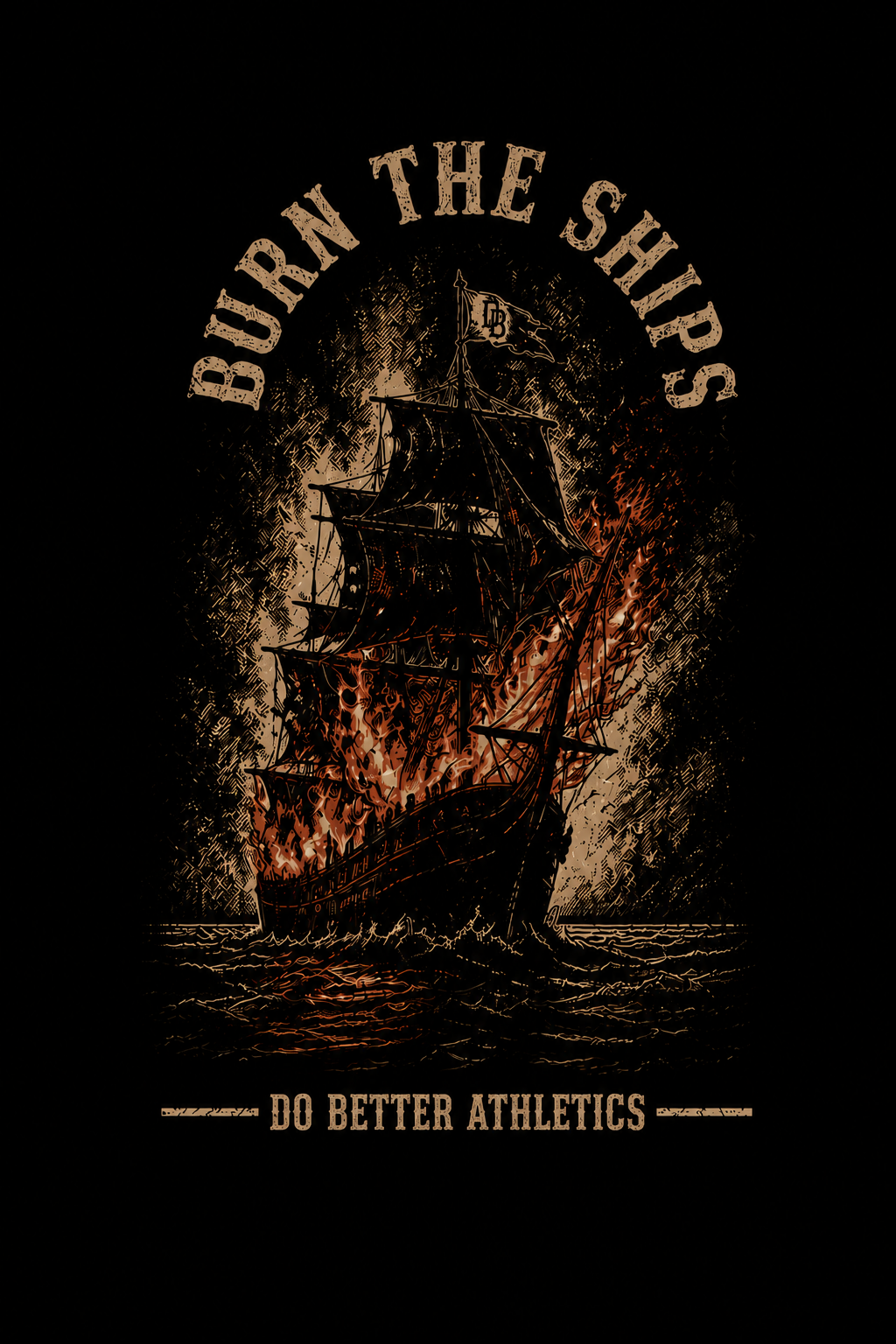Burn the Ships Flag
