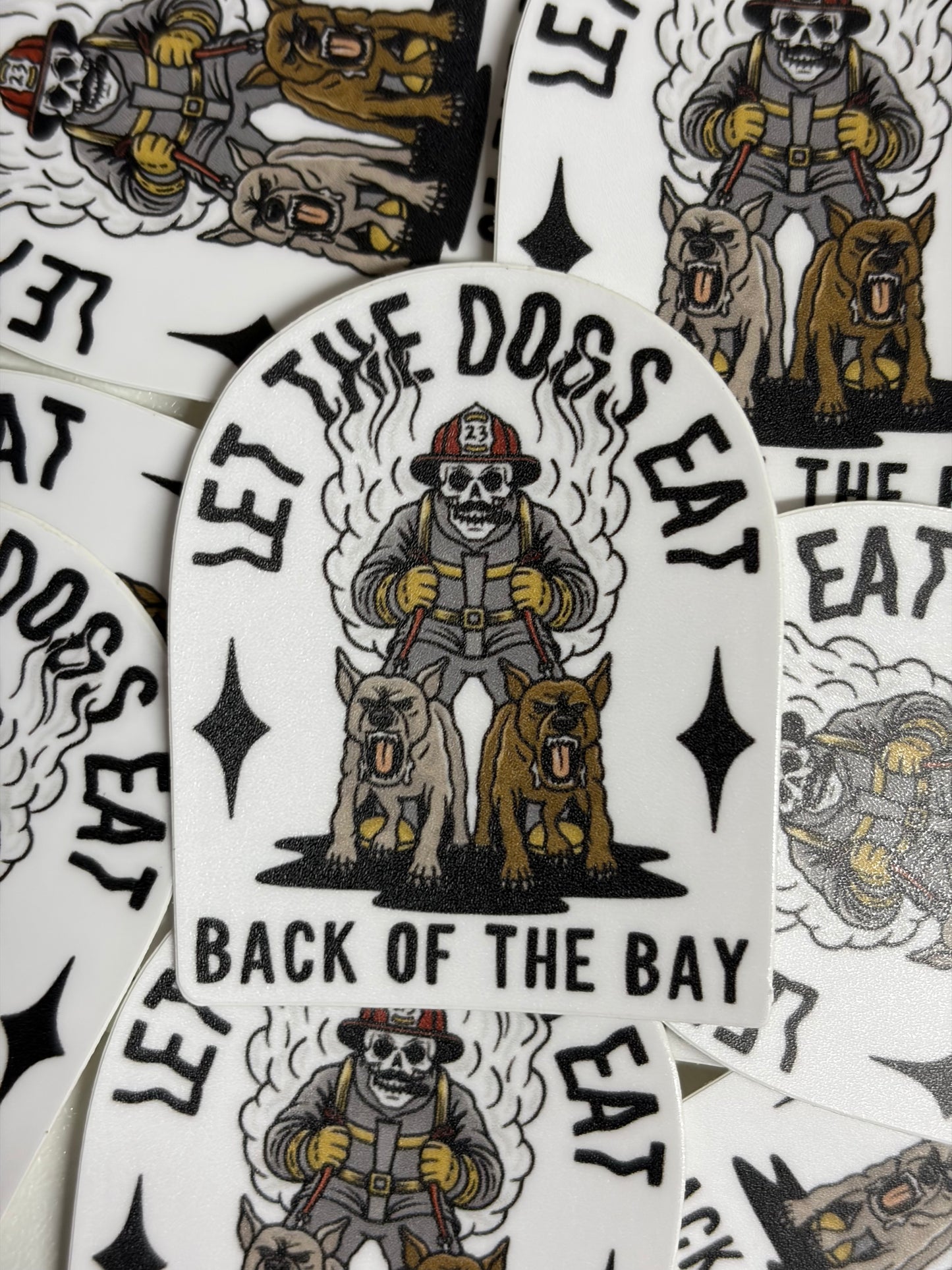 Let the Dogs Eat Sticker