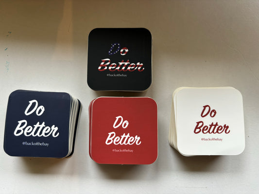 Do Better Sticker Pack