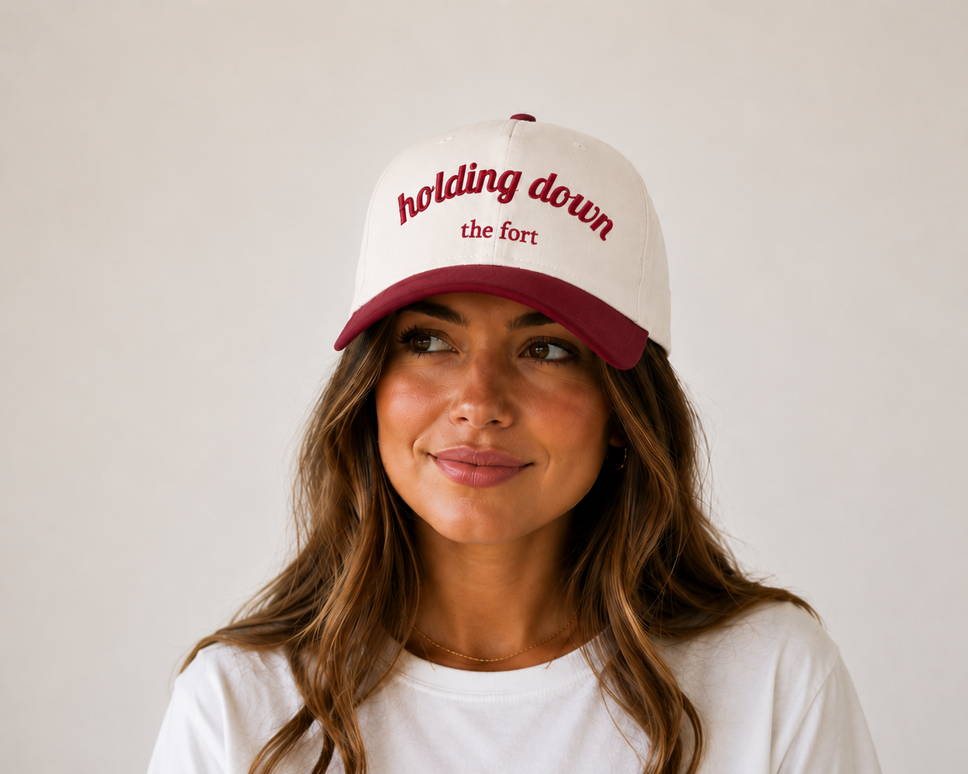 Holding down the fort hat